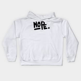 Nope Kids Hoodie